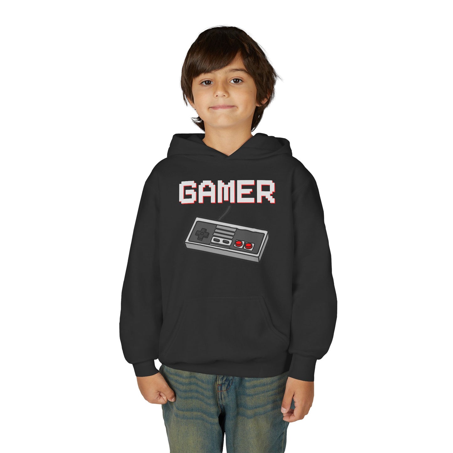 Nin Gamer Youth Hoodie by Rad Teez