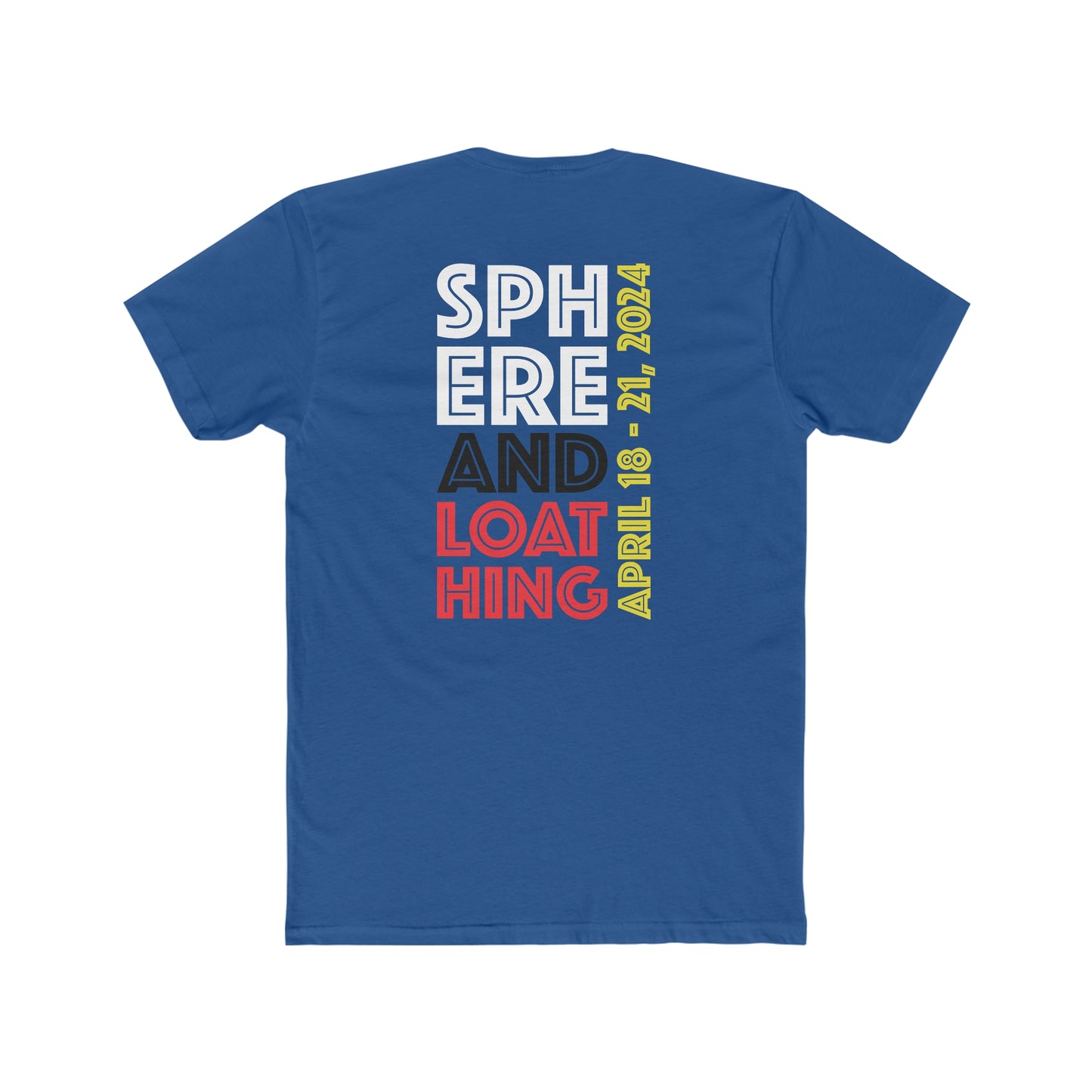 Sphere April 2024 Men's Cotton Crew Tee