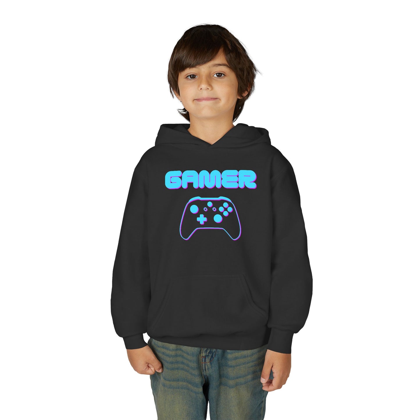 X Gamer Youth Hoodie by Rad Teez
