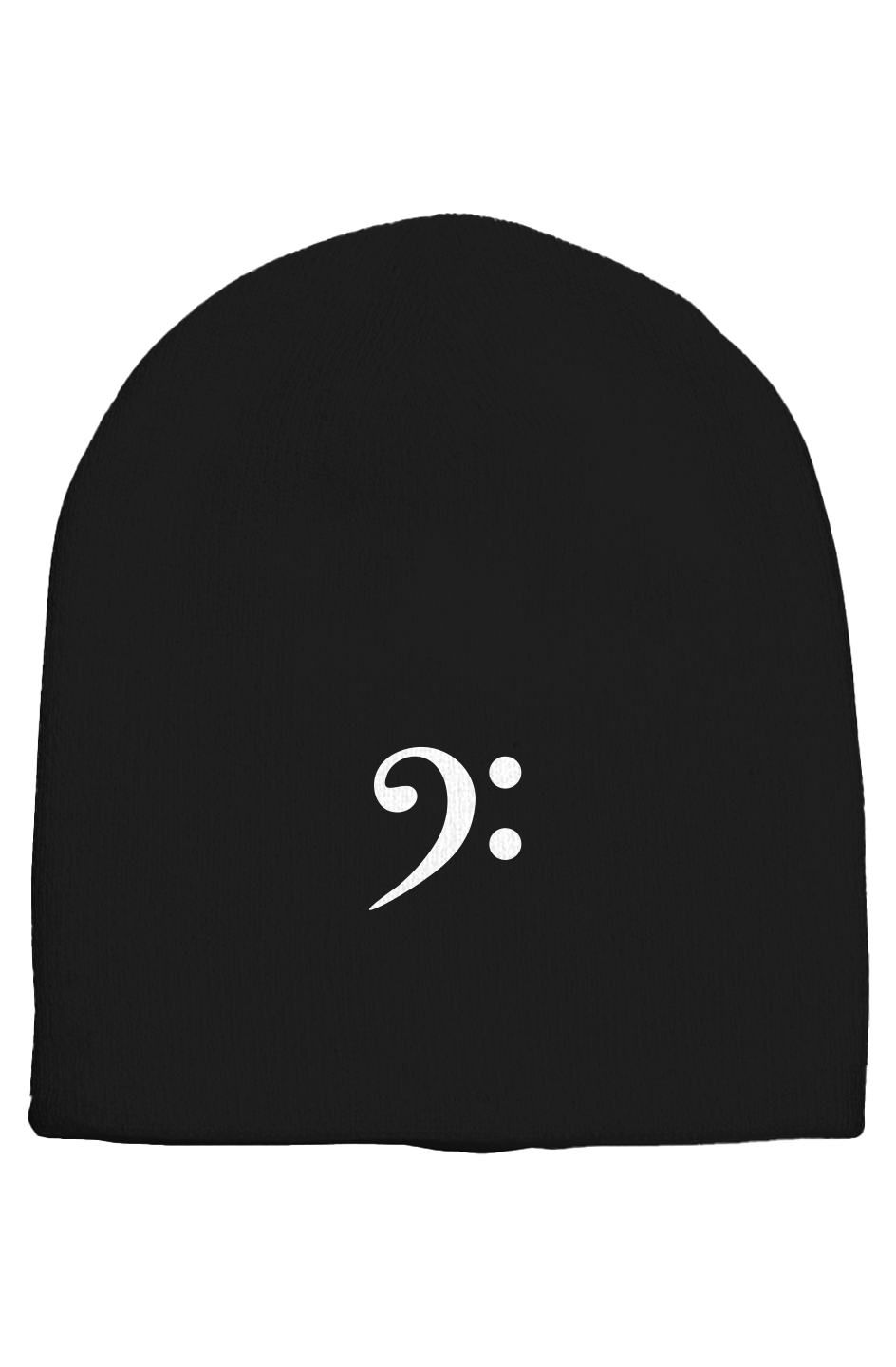 Bass Clef Beanie by Rad Tee