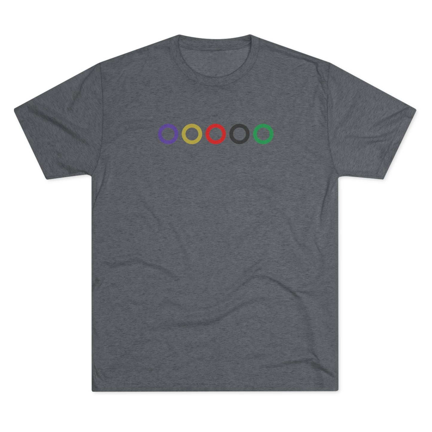 BEADG Color Ring Unisex Tri-Blend Crew Tee
