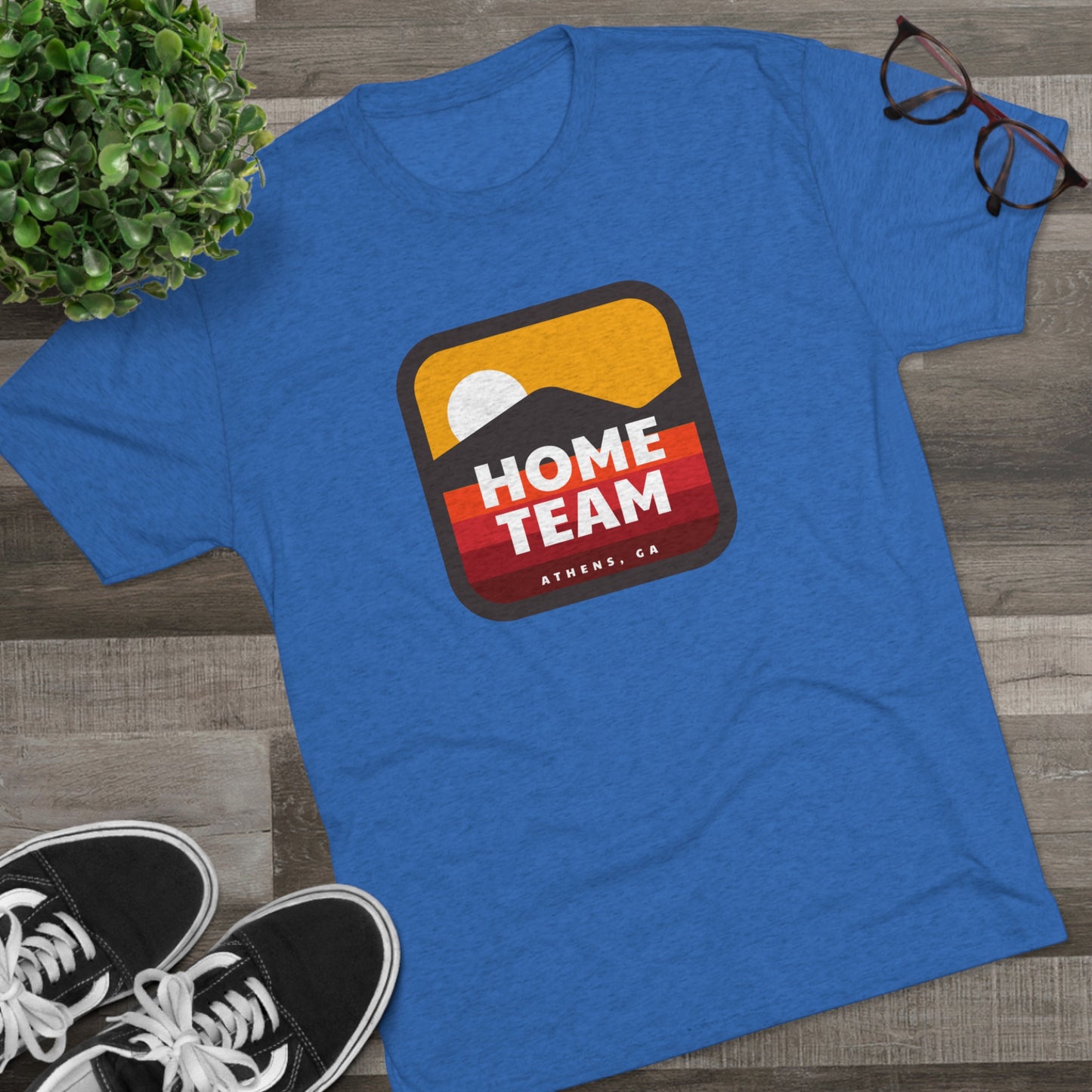 Home Team Sunset Unisex Tri-Blend Crew Tee