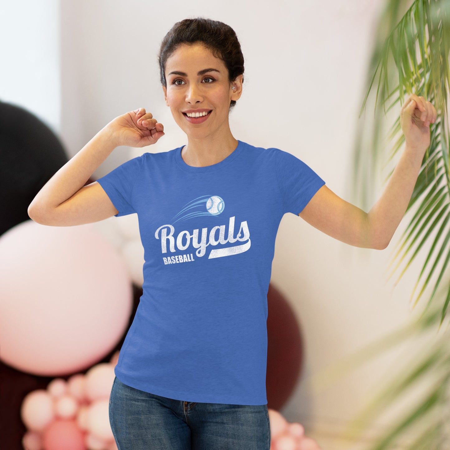 Royals Baseball Women's Triblend Tee