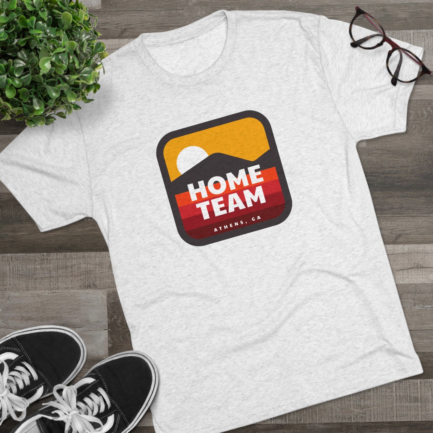 Home Team Sunset Unisex Tri-Blend Crew Tee