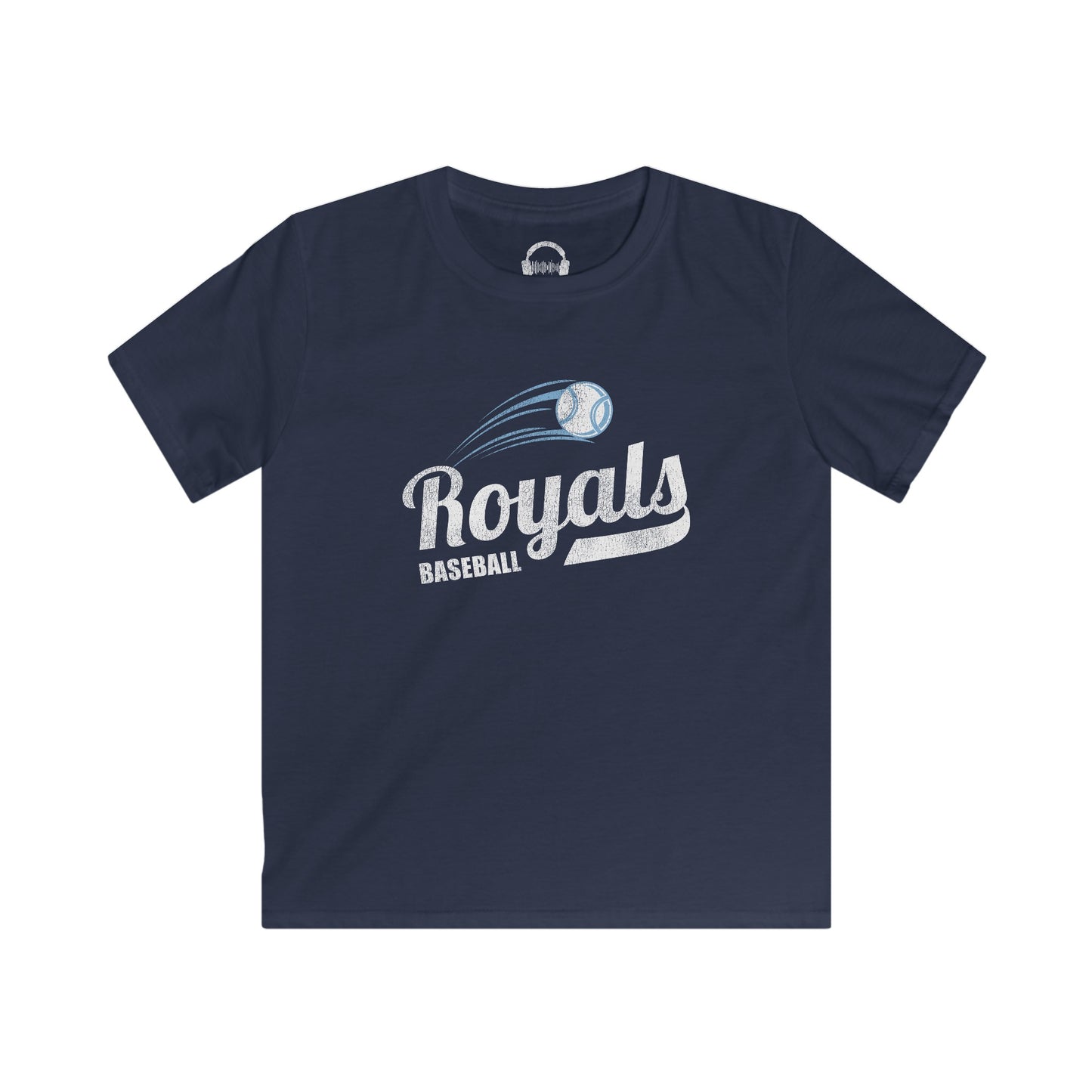 Royals Baseball Kids Softstyle Tee