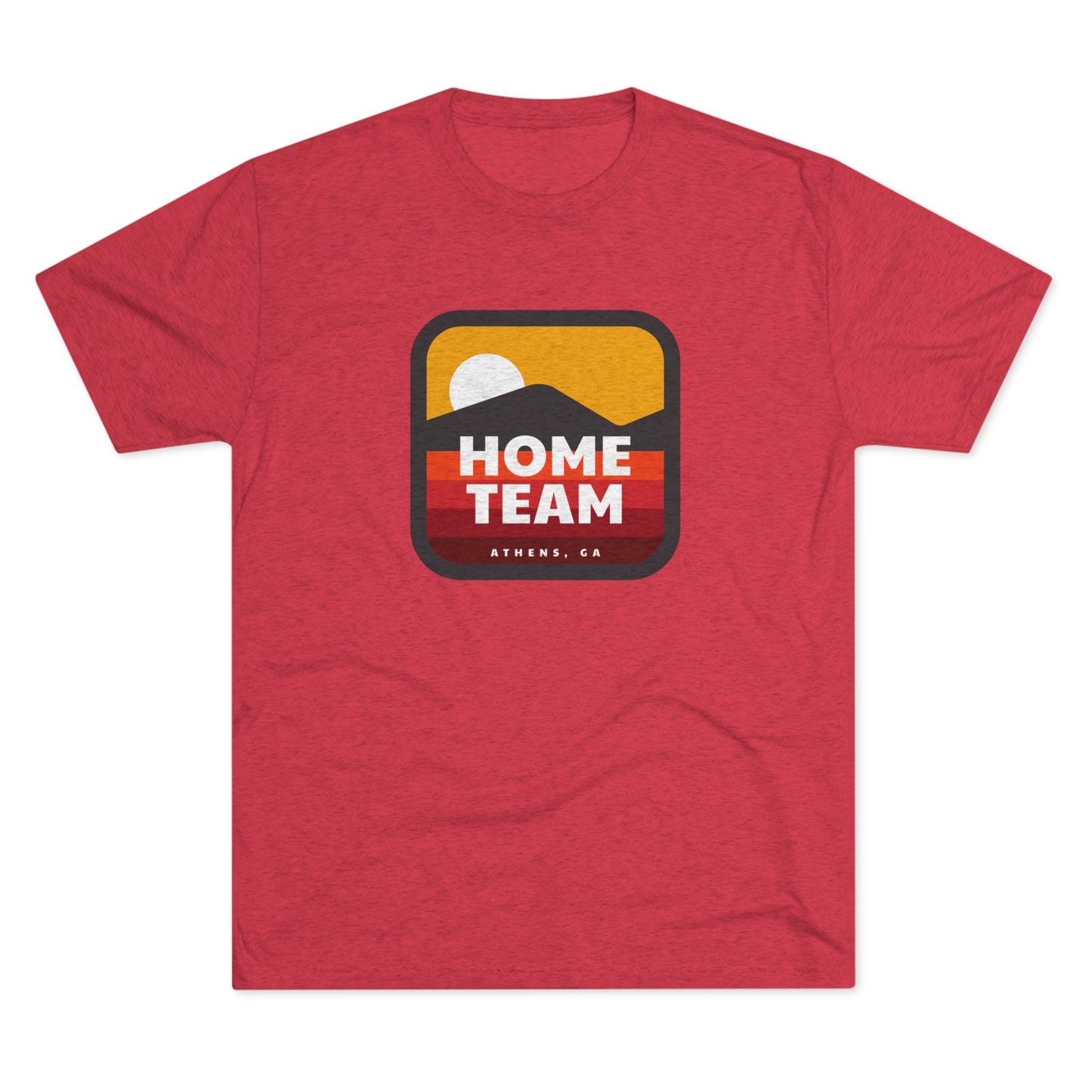 Home Team Sunset Unisex Tri-Blend Crew Tee