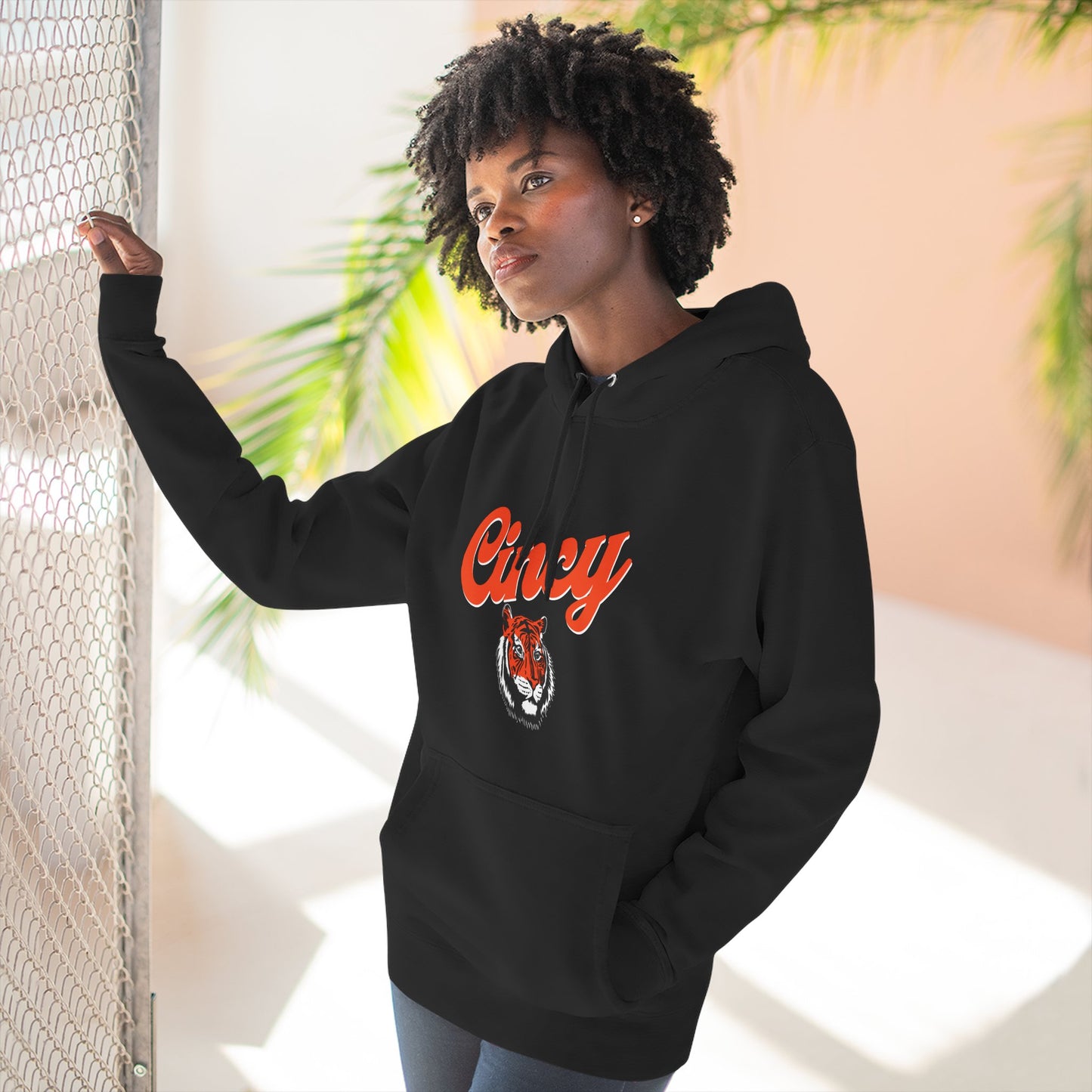 Cincy Football Tiger Hoodie