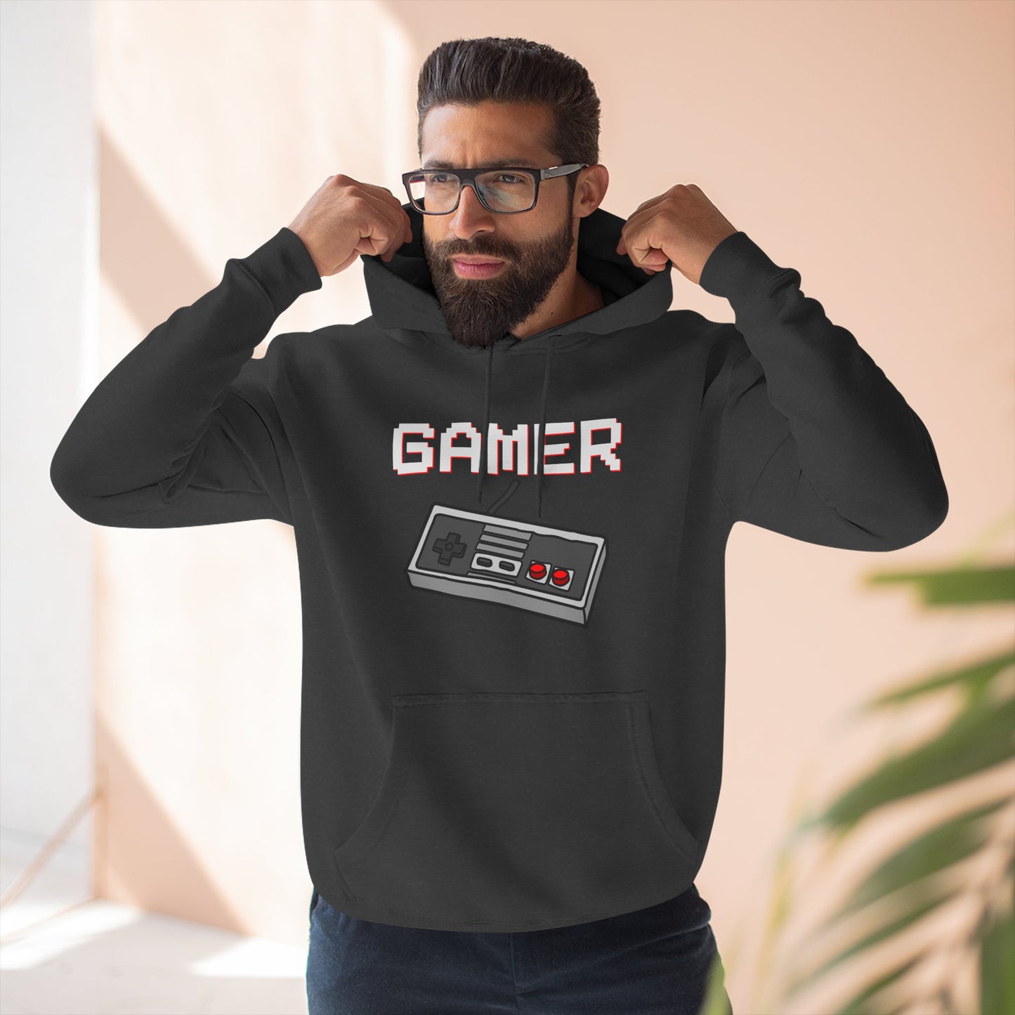 NIN Gamer Fleece Hoodie by Rad Teez