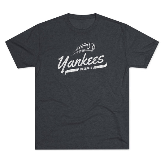 Yankees Baseball Unisex Tri-Blend Crew Tee