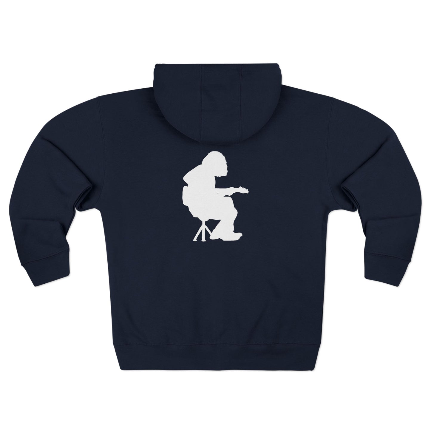 Houser Silhouette Unisex Zip Hoodie