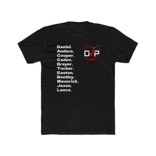 OVP Roster T-Shirt — Ohio Valley Prospects Baseball Tee