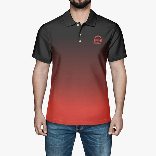 Rad Teez Gradient Men's Polo Shirt