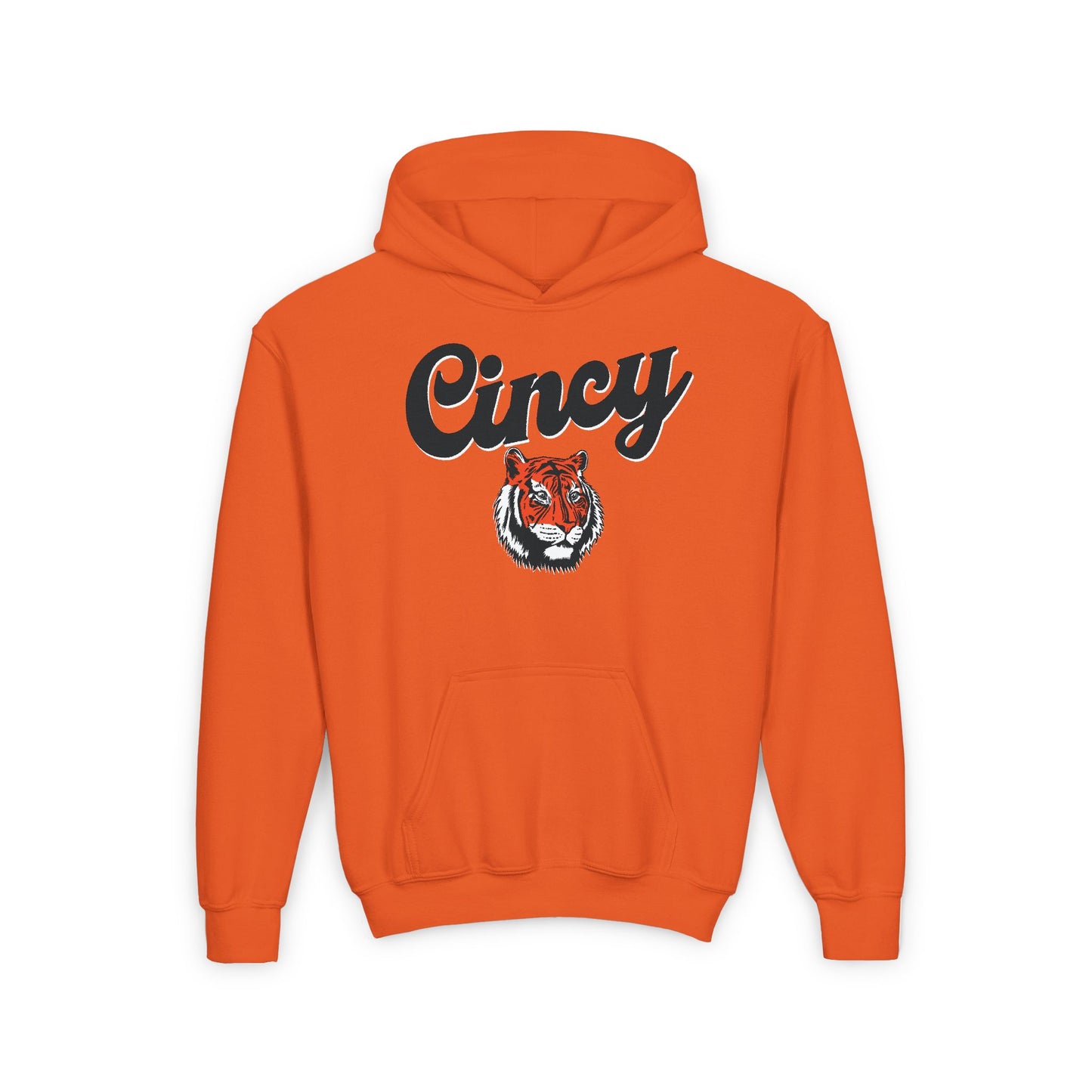 Cincy Football Tiger Youth Heavy Blend Hooded Sweatshirt