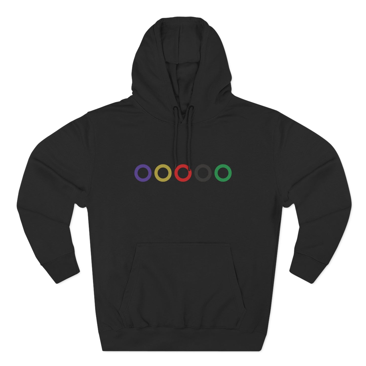 5-String Bass Fleece Hoodie — String-End Design