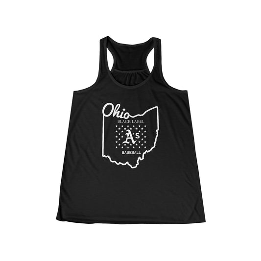 Black Label Athletics Ohio Women’s Flowy Racerback Tank