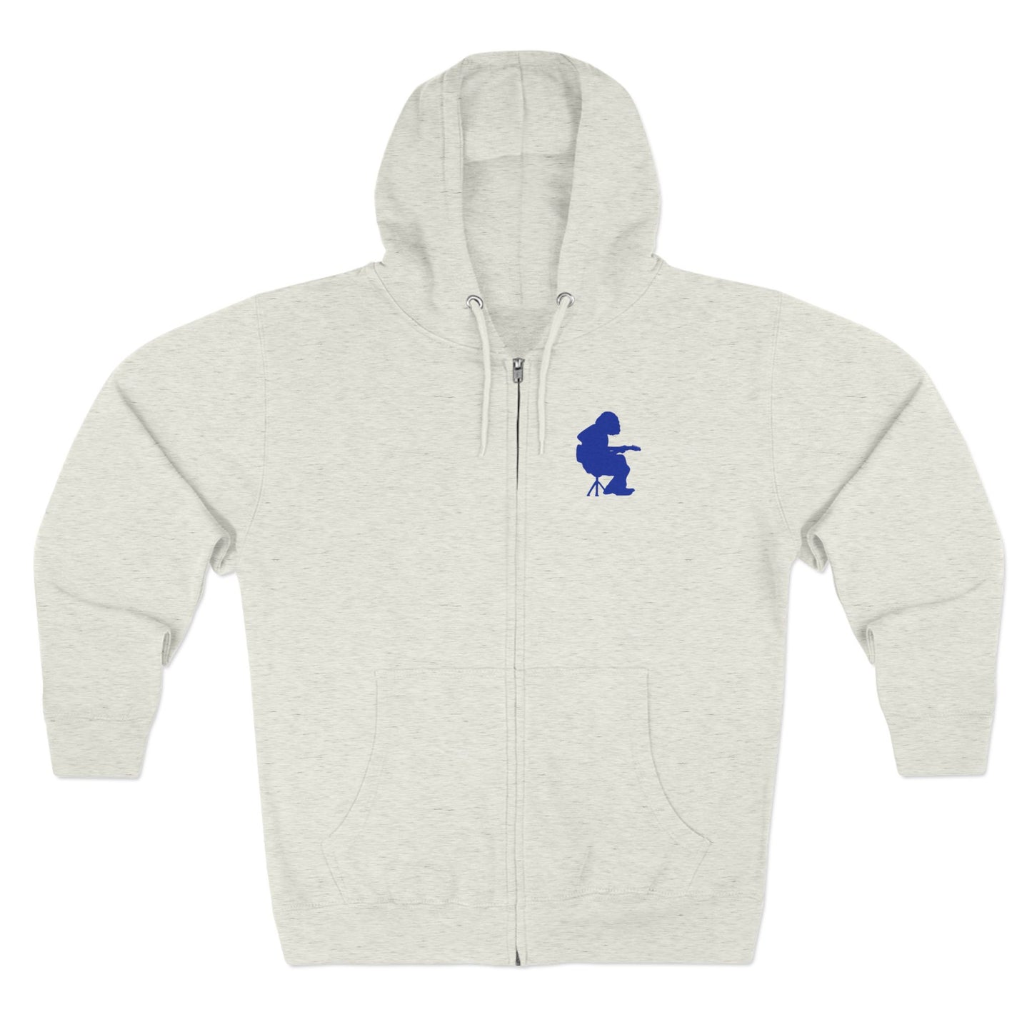 Houser Silhouette Unisex Zip Hoodie