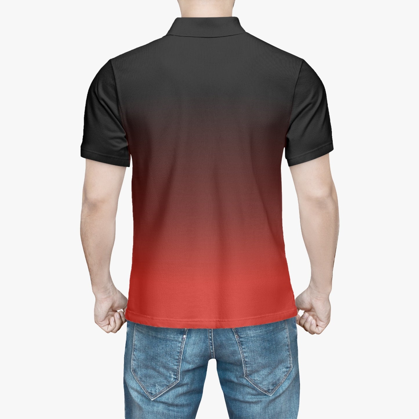 Rad Teez Gradient Men's Polo Shirt