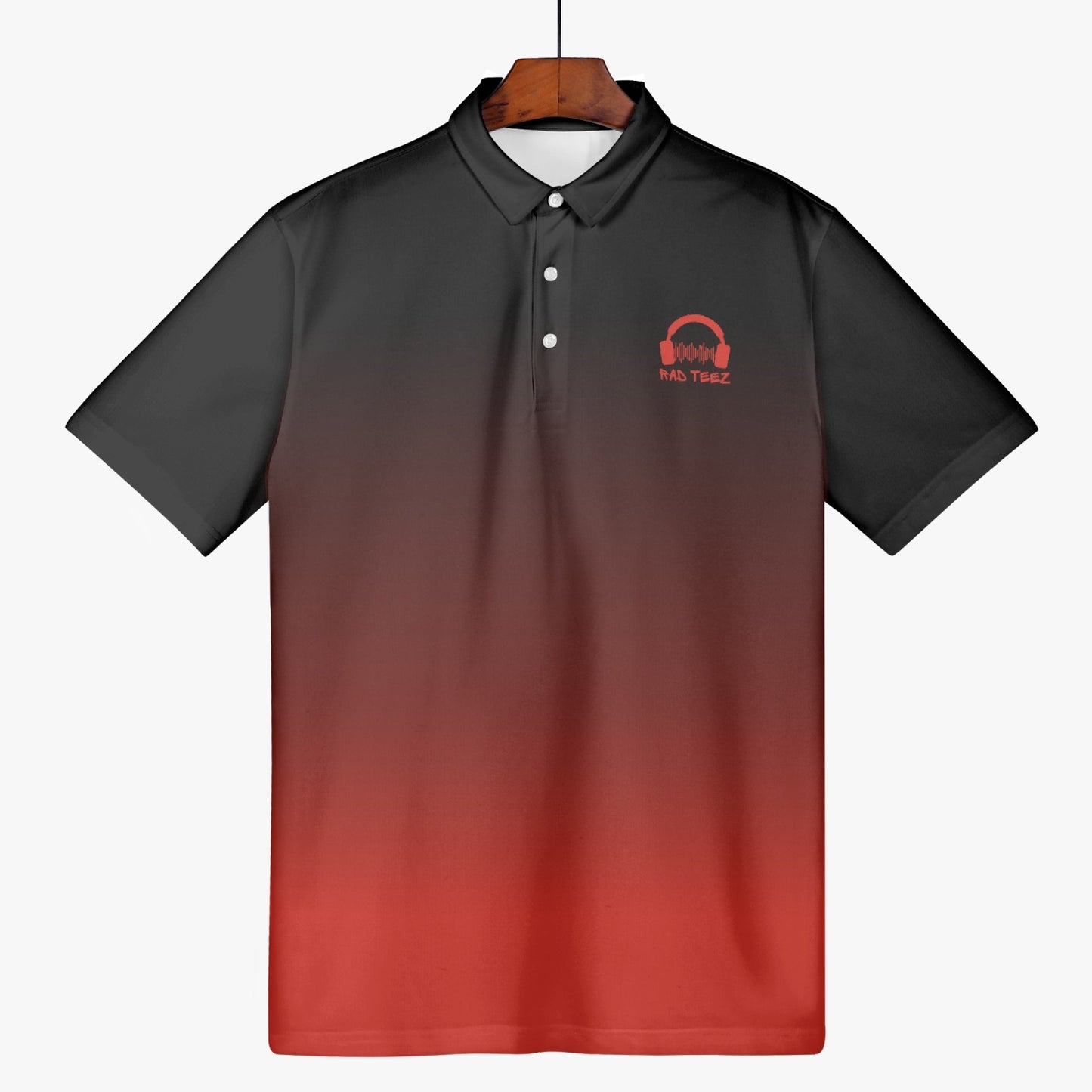 Rad Teez Gradient Men's Polo Shirt