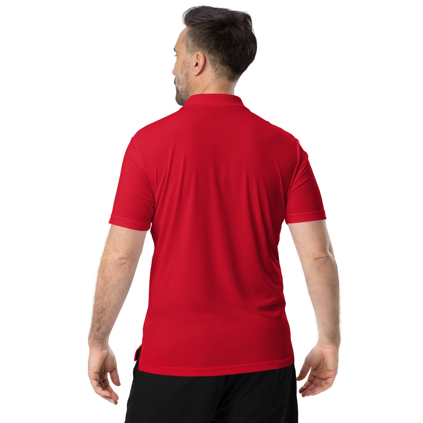 Rad Teez adidas performance polo shirt