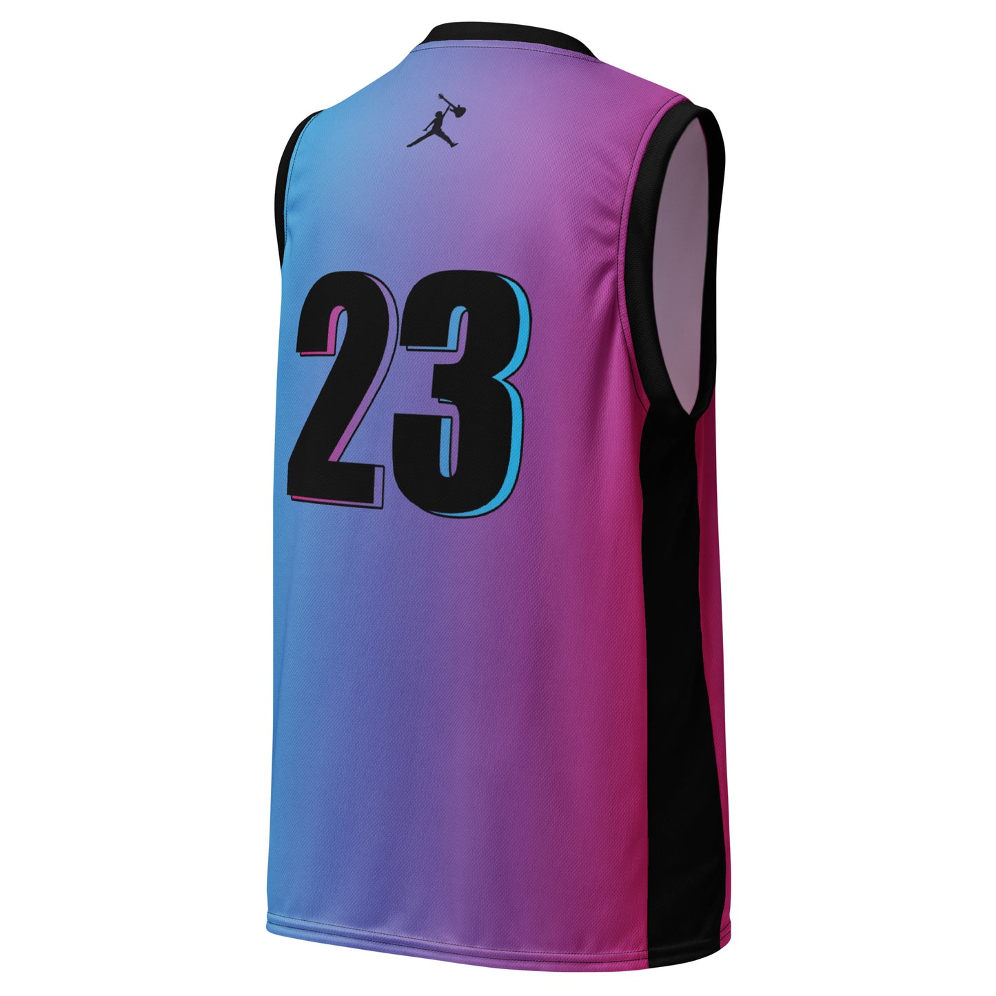 Miami Hood Gradient Recycled unisex basketball jersey