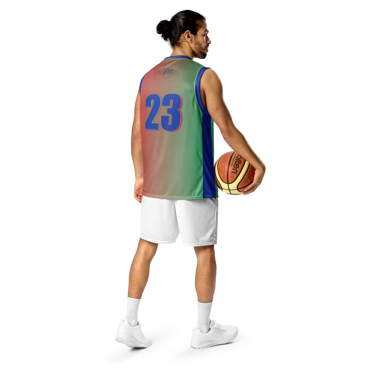 Peach Fest 23 Recycled unisex basketball jersey