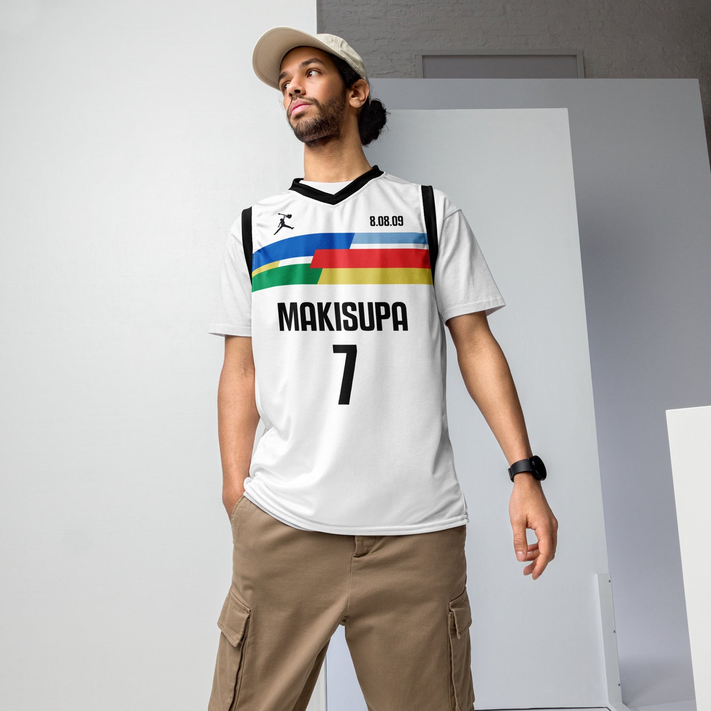 Makisupa Recycled unisex basketball jersey