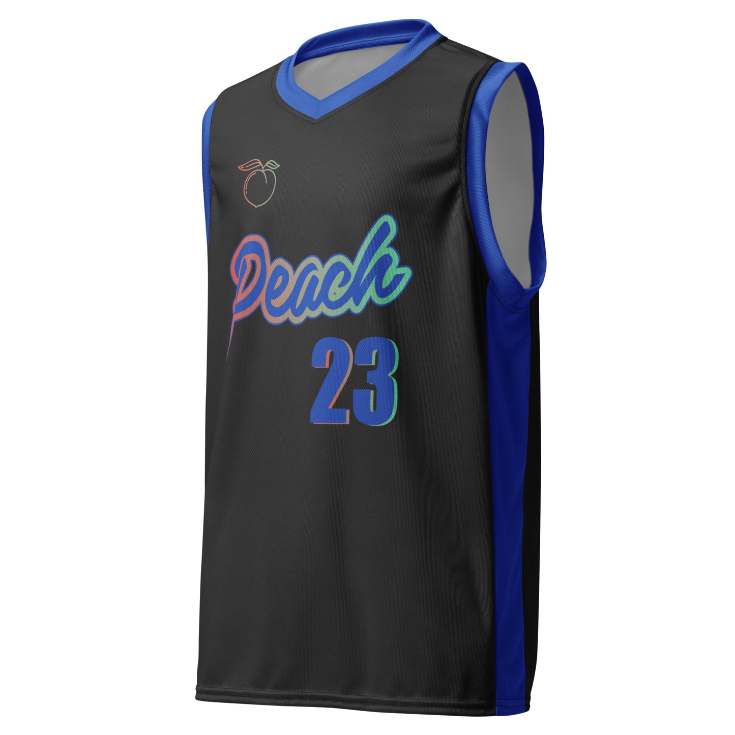 Peach Fest 23 Recycled unisex basketball jersey