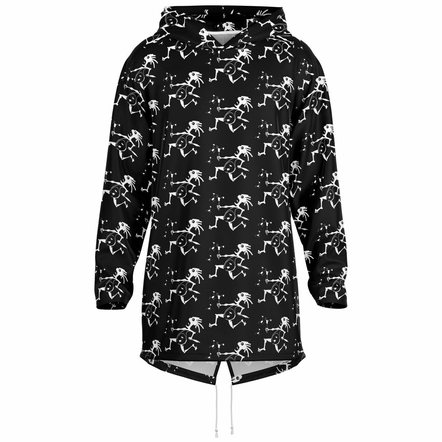 Note Eater All Over Print Oversized Hoodie