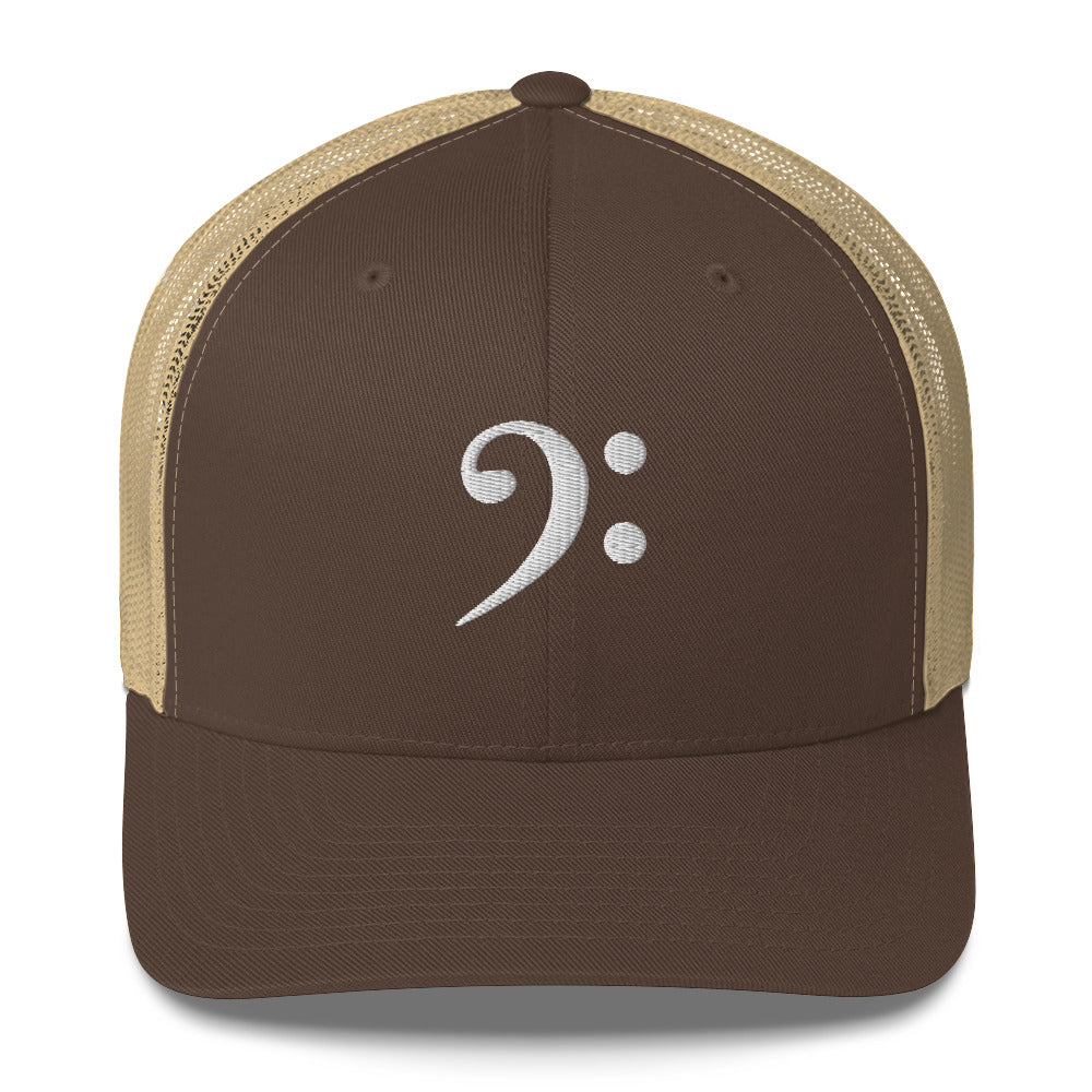 Bass Clef Trucker Cap