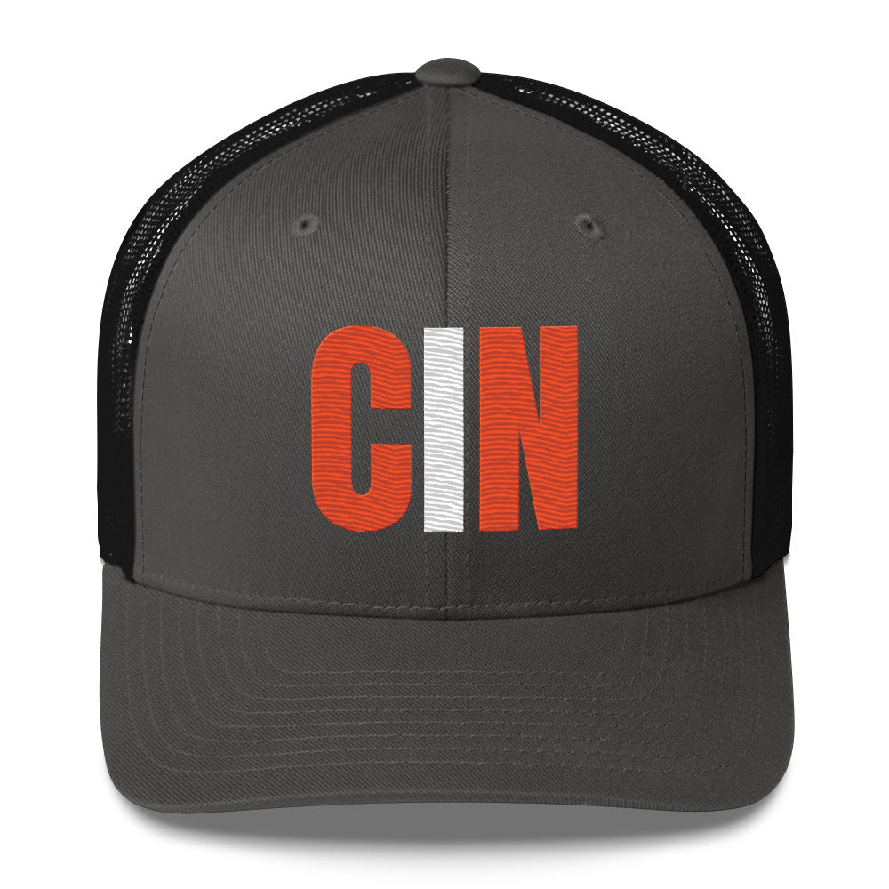 CIN Cincy FootballTrucker Cap