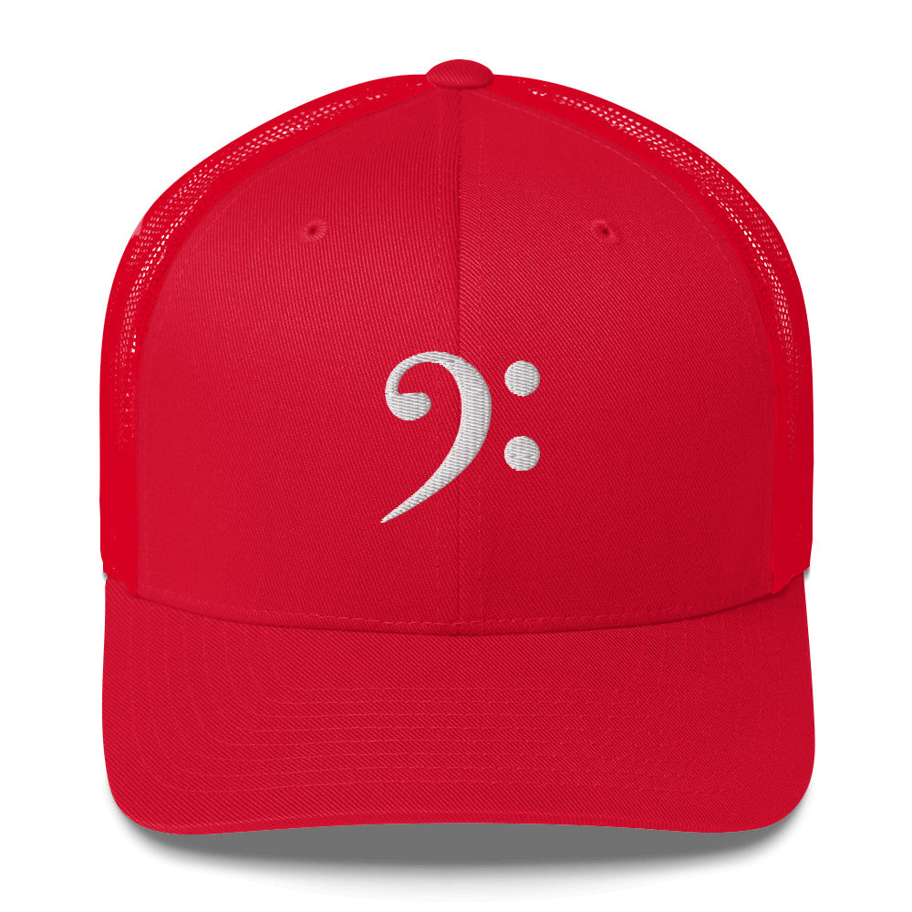 Bass Clef Trucker Cap