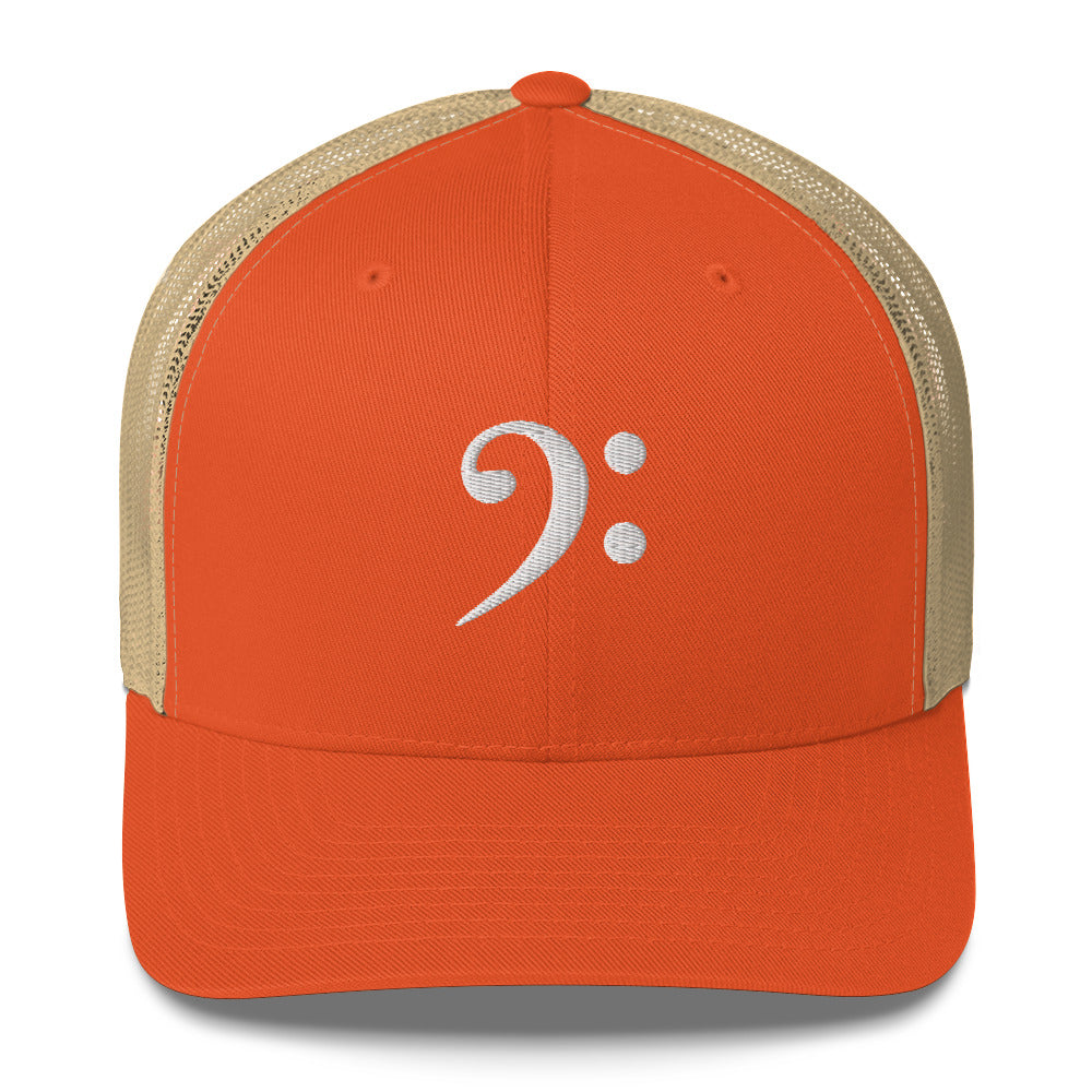 Bass Clef Trucker Cap