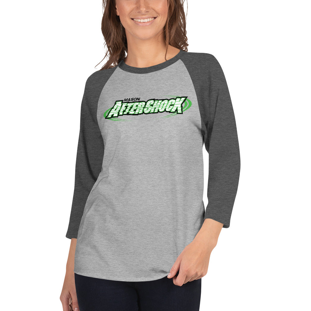 Mason Aftershock 3/4 sleeve raglan shirt