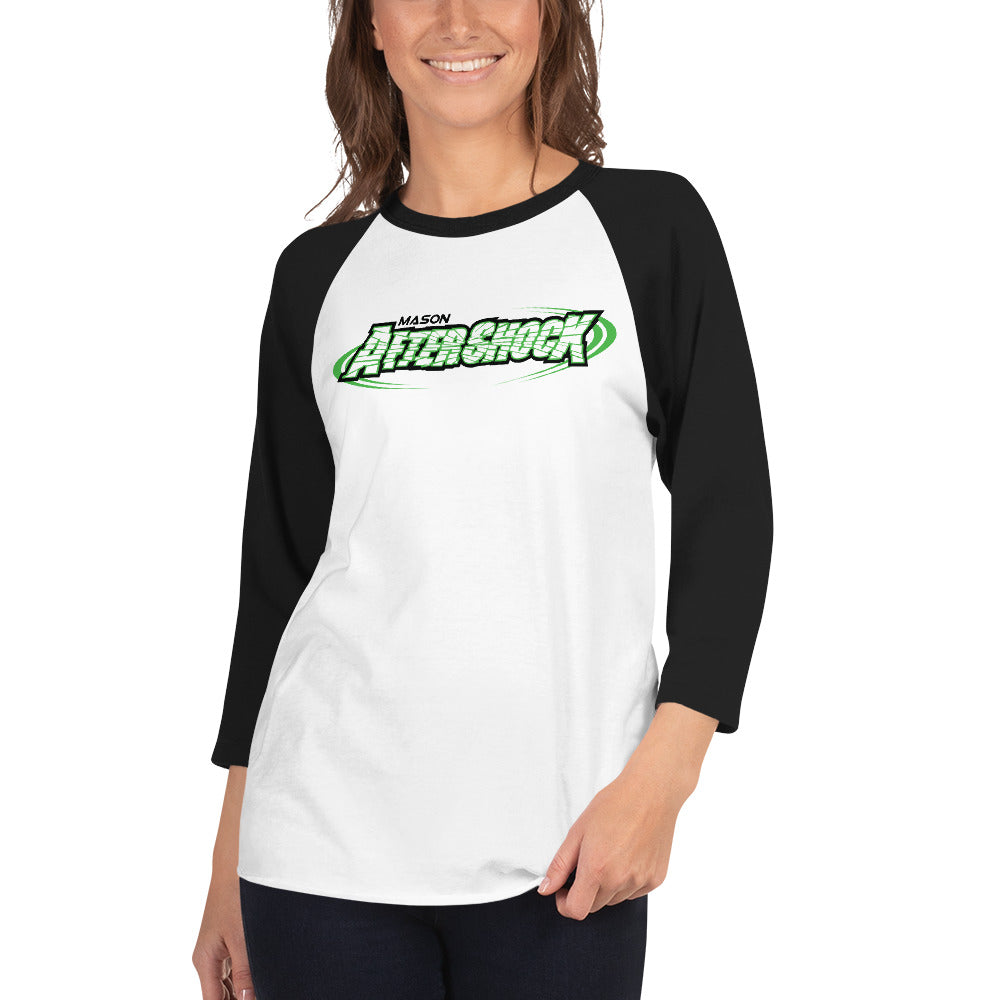 Mason Aftershock 3/4 sleeve raglan shirt