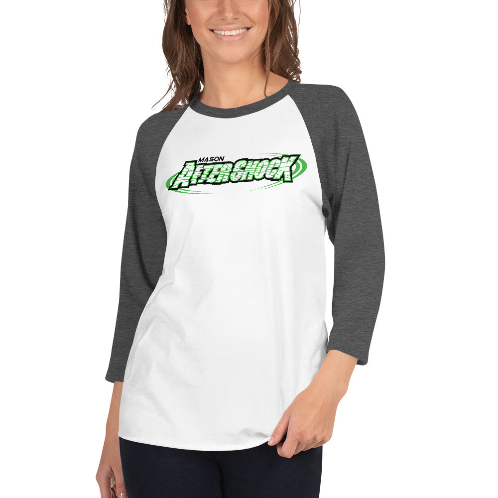 Mason Aftershock 3/4 sleeve raglan shirt