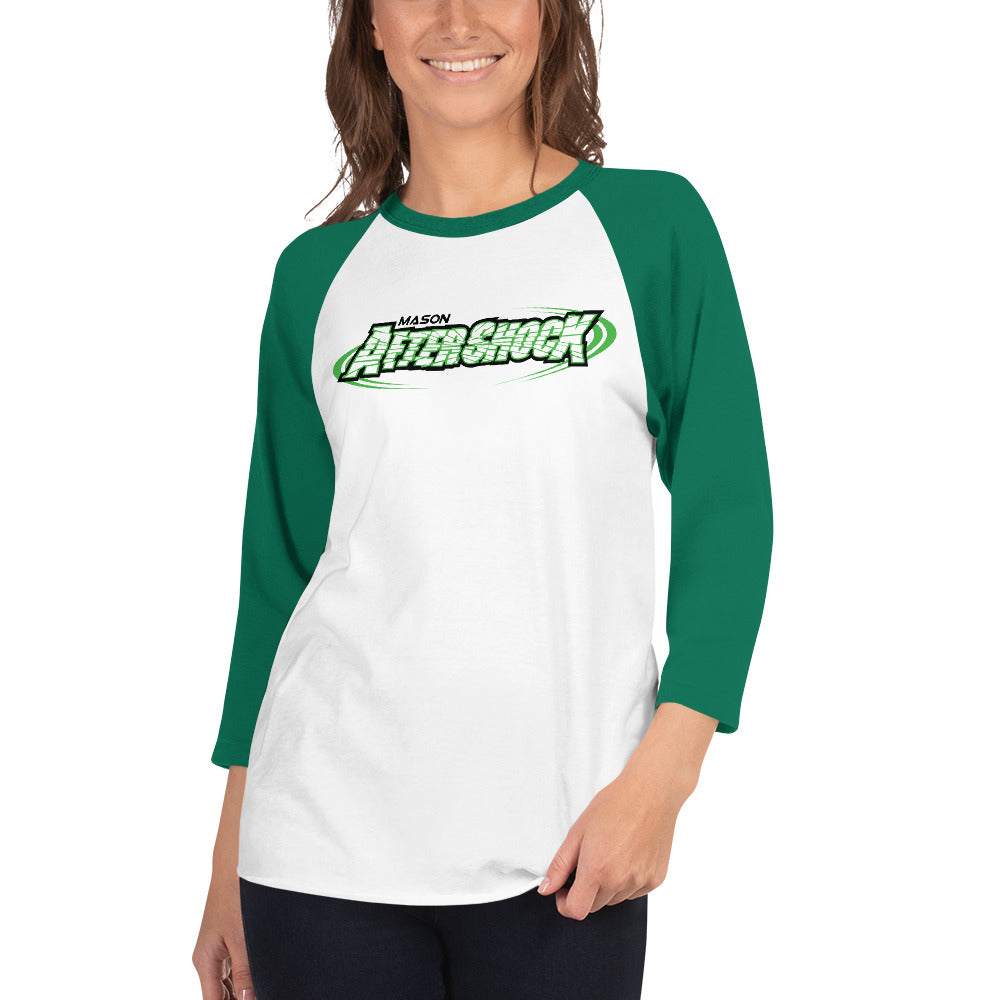 Mason Aftershock 3/4 sleeve raglan shirt