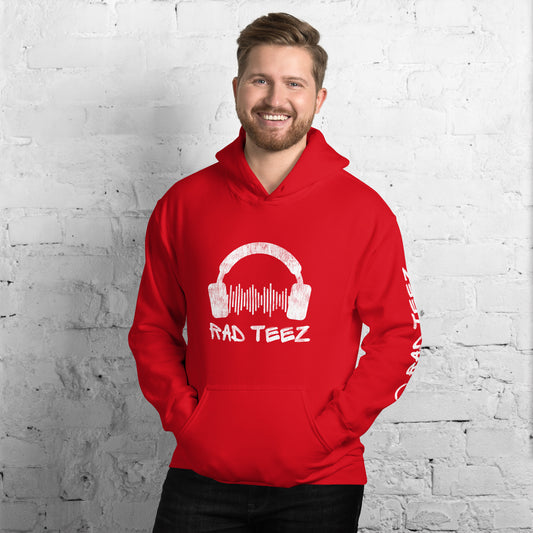 Rad Teez Distressed Logo Unisex Hoodie