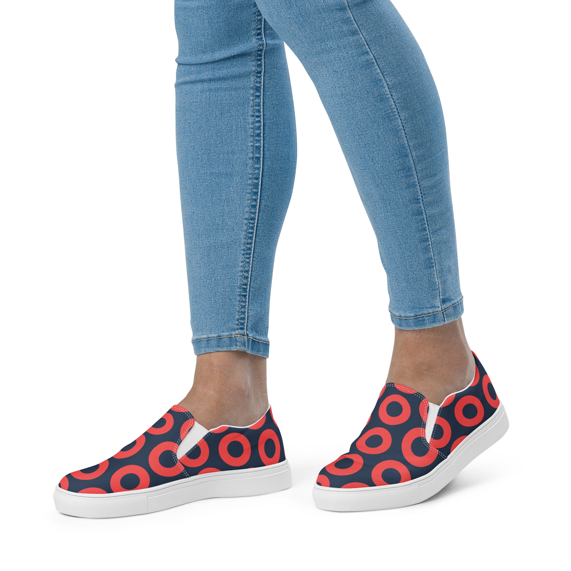 Women’s slip-on canvas shoes in good Donutty